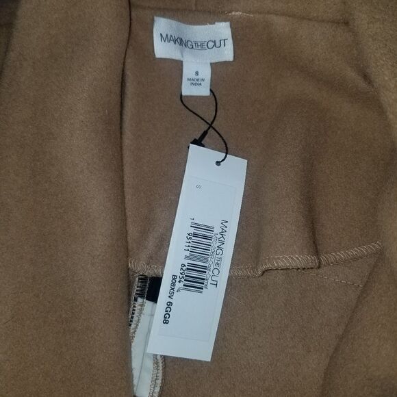 Making the Cut Wool Coat WINNING LOOK Andrea’s Wool Camel Coat NWT - Picture 13 of 16